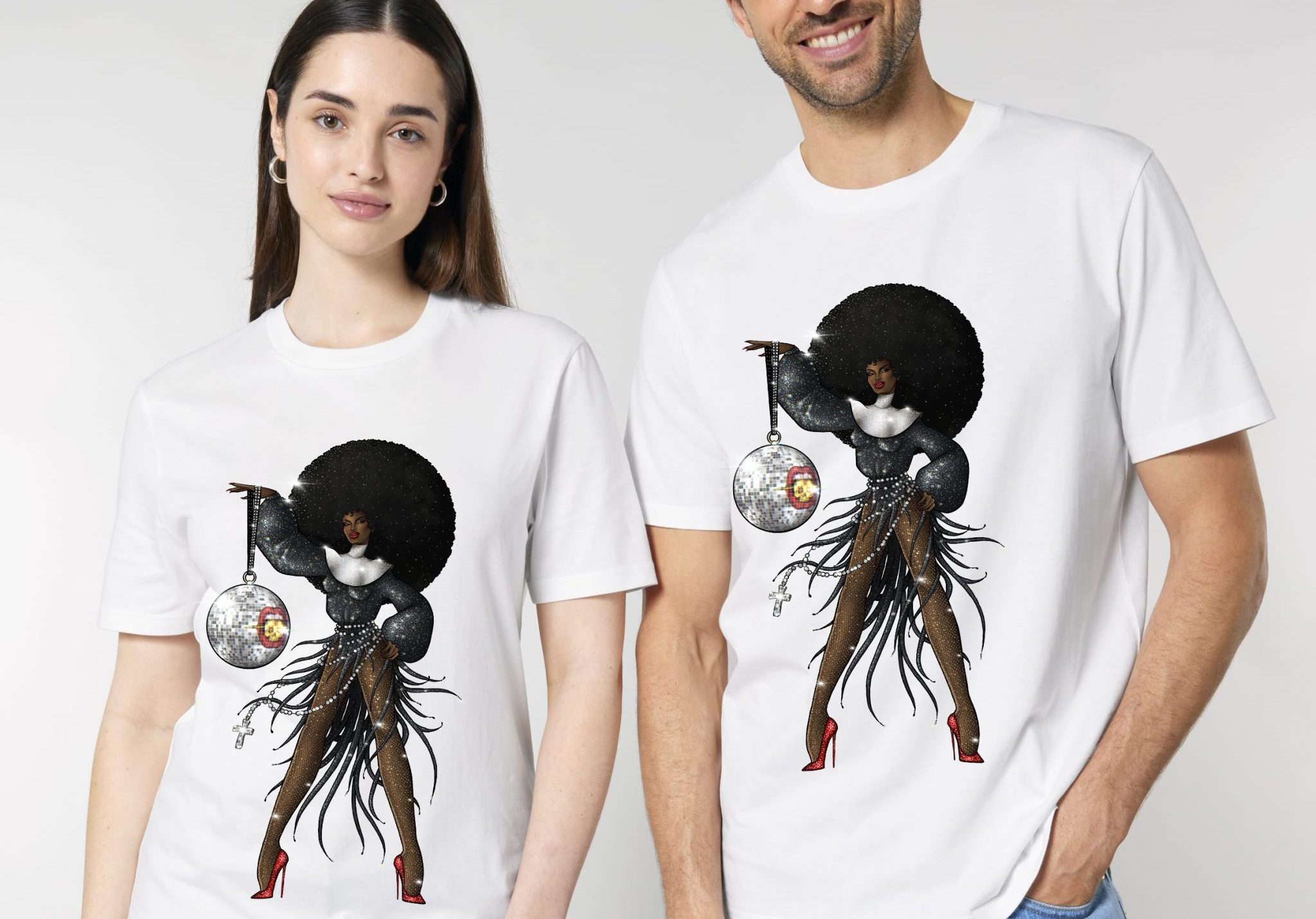 camiseta, edición limitada arcadia 2024 algodón sister act sweet Jesus christ and such